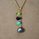 TahitianPearl&ColorStone PendantTop(3)