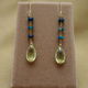 BlackOpal&LemonQuartz Earrings