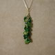 GreenStone Prism PendantCharm