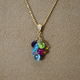ColorStone Prism PendantTop(+Diamond)
