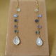 MultiSapphire&MoonStone Earrings