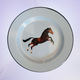 SELETTI TOILETPAPER plate 26cm HORSE