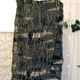 SHIROMA 15-16A/W ghost jacquard stole -black-