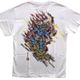 T-shirts men Daiitoku Myo-O color Buddhist Japanese sumi-e Art