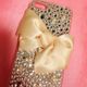 peach pink?big ribbon? iPhone5用ケース