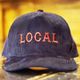 CORDUROY LOCAL CAP NAVY