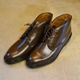 DRESS CHUKA BOOT BROWN LEATHER[90068]