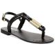 Steve Madden　スティーブマデン　フラットサンダル　ブラック　黒