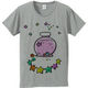 親子ペアTシャツグレー