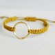 レザーブレスレット*yellow