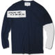 ANARCHY LONG SLEEVE TEE【NAVY】