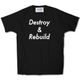 Destroy&Rebuild TEE【BLACK】