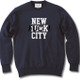 NEW FUCK! CITY SWEAT【NAVY】