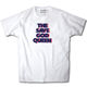 THE SAVE GOD QUEEN TEE【WHITE×NEON PINK】