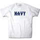 NAVY A STAR TEE【WHITE】