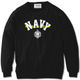 NAVY COLLEGE A STAR SWEAT【BLACK】