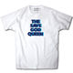 THE SAVE GOD QUEEN TEE【WHITE×NEON BLUE】