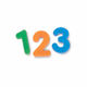 Learning Resources Jumbo Magnetic Numbers & Operations ジャンボマグネット 数字&記号