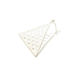 MESH TRAIANGLE L silver
