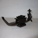 17．ゴンドラ（黒檀材）　　　　　　　　　　　　（幅29×奥行4×高さ13cm）