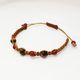 タイガーアイとカーネリアンのブレスレット