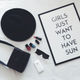 ポスター　Girls juns want to have sun