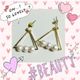 三角ピアス、イヤリング