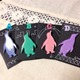 ハンドメイド！アニマルシルエットピアス(ペンギン)