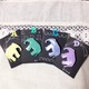 ハンドメイド！アニマルシルエットピアス(ゾウ)