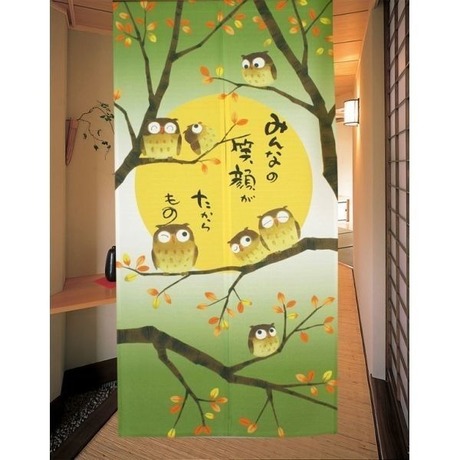のれん みんなの笑顔