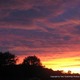 8 x 10 Fall Sunset decor print