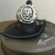 HMC 30's SKULL RING ALL SILVER