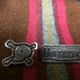 HMC 30s SKULL & LOGO SILVER BADGE SET