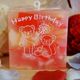 お誕生日プレゼントキャンドル(ローズの香り)