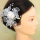 lace lace handmade ブライダルアクセサリー　パーティーヘッドコサージュ#3