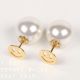再再販！K18gf perori smile???2way pearlキャッチピアス