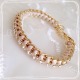 再再販?chain bracelet?Beige