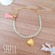 再再再販?pearl anklet?shell