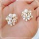 再販！big flower bijou?ピアス イヤリング