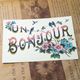 BONJOUR ポストカード