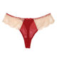 Floret Love Rose Red Thong