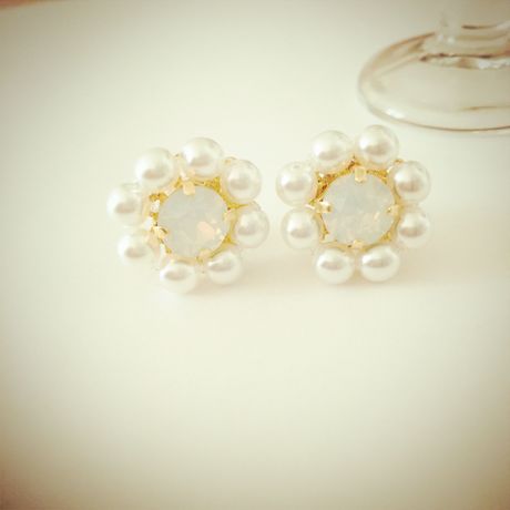 スワロフスキー*パールピアス