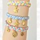 チャーム3個? シェル スターフィッシュ ブレスレット