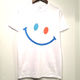  mash MS-BDNS-22   SMILE   Tee (WHITE/LIGHT BLUE×ORANGE×BLUE) 