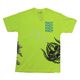 FUCT 5613 1980'S SKATE PLACEMENT PRINT TEE (S.GREEN/YELLOW)