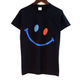  mash MS-BDNS-22   SMILE   Tee (BLACK/LIGHT BLUE×ORANGE×BLUE) 