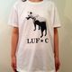 LUF★C DOG DR T-Shirt WHITE animal-T