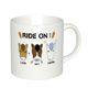  ウマうまマグ   ウマうま〜/RIDE ON!  -- Funny Mug   Pony Trio   -- Umauma / RIDE ON! 