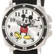 【並行輸入】Disney ミッキーマウスの腕時計 Kids' MK1080 Mickey Mouse Black Rubber Strap Watch