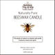 【CANDLELIGHTS】純国産/高純度 BEESWAX CANDLE (L) 14.8oz
